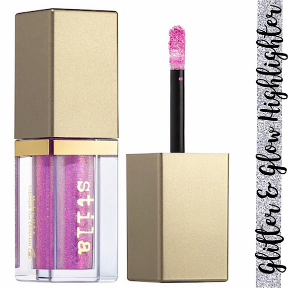 Stila Glitter & Glow Highlighter in Queen (Iridescent Pink), 0.20 fl oz/ 6 ml - Picture 1 of 8